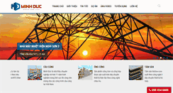 Desktop Screenshot of betongminhduc.com